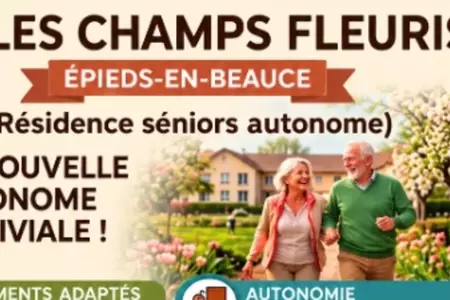 🌸 Résidence seniors à Épieds-en-Beauce