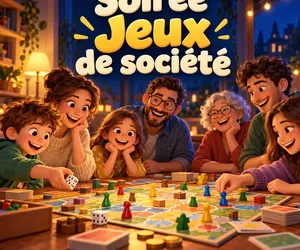 🎲 SOIRÉE JEUX DE SOCIÉTÉ