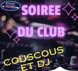 19h30 - Soirée de l'ECSAF - Couscous & DJ